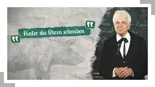 Hinter die Ohren schreiben: Bedeutung und Herkunft der Redewendung