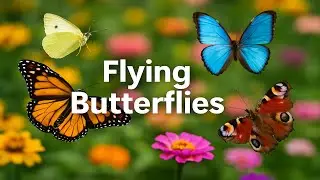Flying Butterflies
