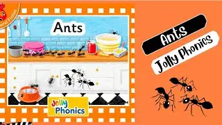 Ants by Jolly Phonics Orange Level 0
