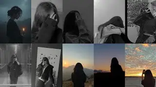 Cute Dpz for Girl's hidden face Dp Picture for whatsapp black background blackscreen RaONaDeEm #dpz