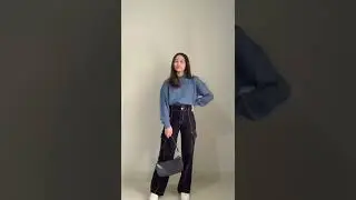 Simple Outfit With Knitwear #shopee #haul #simple #outfit #knitwear #rajut #tiktok #ootd #racunootd