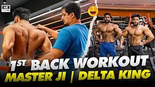 MASTER JI NE LAGAYI CLASS 🥲 | WIDE BACK WORKOUT🔥 | ROAD TO PRO | Ep. #08