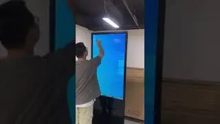 Floor Standing 55 Inch Video Player Kiosk Lcd Totem Display Touch Digital Signage