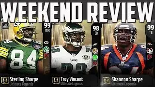 WHO'S IN FREE 99 UL PACK? FAP PACKS AND STERLING SHARPE, SHANNON SHARPE AND TROY VINCENT GAMEPLAY!