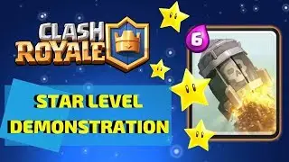 Rocket Star Level GOBLIN RIDING ROCKET! (+ SLOW MOTION) Clash Royale