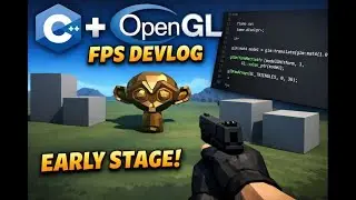Dev Log 2 - C++ OpenGL FPS Game Engine - Full model loading - Animation - Specular lighting