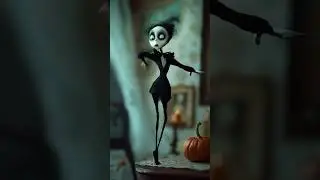 Cold Hearted Halloween: Enchanting Witch Dance Meets Spooky Vibes! 🎃🖤