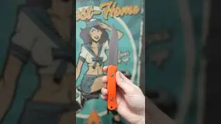 Нож Owl Knife Barn-S сталь N690 рукоять оранжевый G10