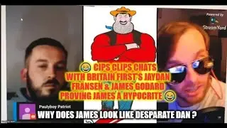 😵 Britain First's Jayda Fransen , James Goddard & cips clips INTERVIEW😵