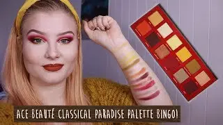 Ace Beaut&eacute; Classical Paradise || First Impression Palette Bingo + Swatches &hearts;