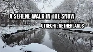 Utrecht Walk | Wandering the city in the snow. How could the Netherlands be more beautiful?