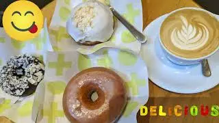 A beautiful day out in Melbourne CBD: Shortstop Coffee & Donuts, Moomba Festival, Degraves Street