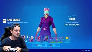 Unlocking FREE Fortnite Skin Styles & MORE!! Epic Games Giving Me FREE Styles For ECHO