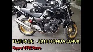 2011 Honda CB400 Test Ride