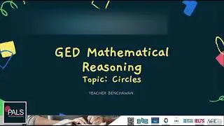 GED Math Test 2023 | Circles