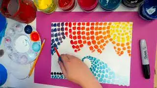 Alma Thomas Landscape (Elementary Art)