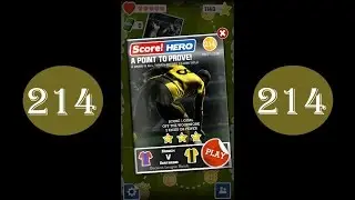 Score Hero - level 214 - 3 stars