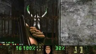Doom 2 - Sunless Empire (Map 4 - Footwork in a Forest Fire): UV-Max (Map Author: Ludi)