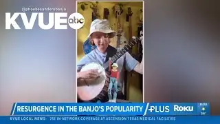 Banjo player goes viral for using 'jig doll' in social media videos