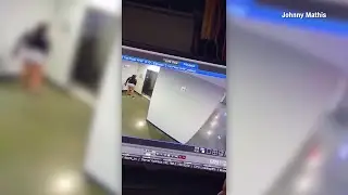 Houston Man Saves Dog After Leash Caught In Elevator Doors