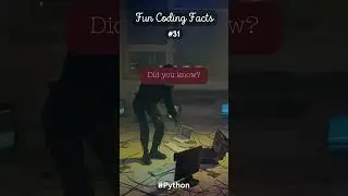Python Coding Fact #31 | did you know this? #programming #computerknowledge #facts #python