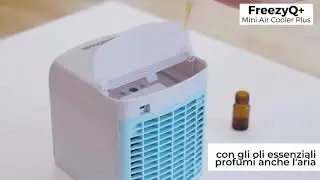FreeyzQ+, il raffrescatore evaporativo