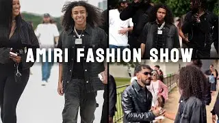 DD OSAMA AT THE AMIRI FASHION SHOW