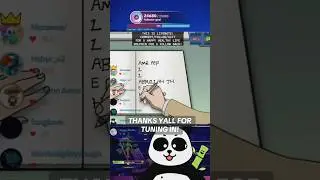 Спасибо всем, кто смотрел трансляцию в TikTok! #прямойэфир #позитивныевибрации #asmr #панда