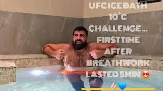 Breathwork episode 2 - Fat burn and Ice bath  #motivation #breathing #fatloss #icebath #challenge 
