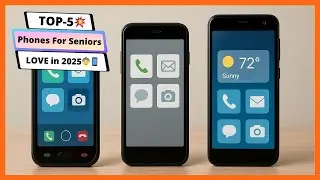 ✅ Top 5 Best Phones for Seniors 2025 | The Perfect Phone for Elderly Users (Loud, Simple & Reliable)