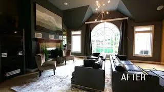 Before and After: Living Room