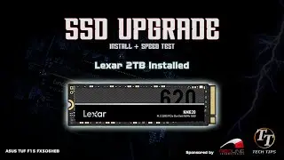 Lexar NM620 2TB NVMe SSD Upgrade | Step-by-Step Install + Benchmark