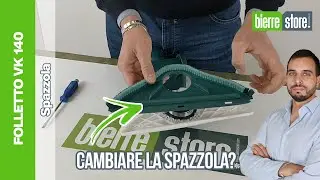 Cambiamo il sottospazzola Originale Folletto VK 140