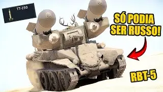 Esse TANQUE Leve SOVIETICO Leva os MAIORES Misseis do jogo ! - Warthunder PT - BR