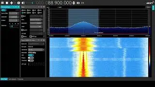 Demonstration of FM co-channel canceller on Airspy