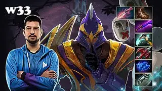 w33 - Silencer Midlane | Dota 2 7.30e Gameplay