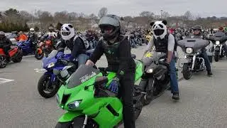MOTORCYCLE PARADE TO BIKE BLESSING