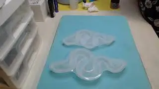 Pouring the New Lets Resin Snake Molds #epoxyresin #snake #experiment