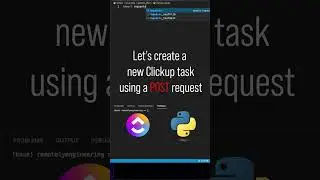 Create a Clickup Task With Python 