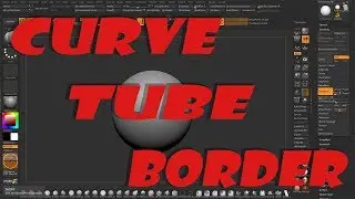 Curve tube Border