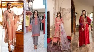 charizmaa cambric jacquard Pakistani branded suit 100% original || lubna's stitching & Designing||