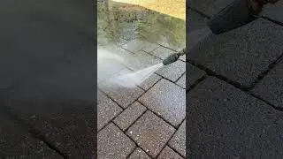 Power Washing Patio Pavers Before Sealing In Hummelstown, PA Is SO SATISFYING TO WATCH