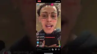 LIL SKIES GOES OFF ON FANPAGES LEAKING &mdash;Instagram Live video from today