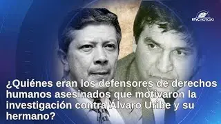 Jesús María Valle y Eduardo Umaña dejaron un gran legado en la defensa de DD.HH. en el país