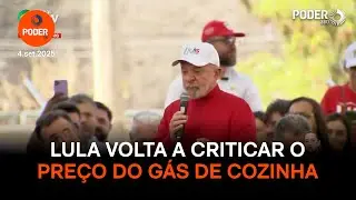 Lula volta a criticar o pre&ccedil;o do g&aacute;s de cozinha ao consumidor