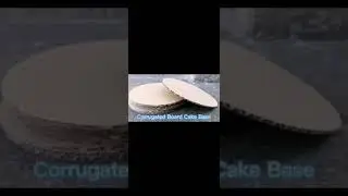 Cake Base Tray Cutting & Wrapping Machine | Cake Drum Wrapping Machine | Cake Base Wrapper