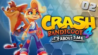 PENSEI QUE IA RELAXAR KKK #2 - CRASH BANDICOOT 4: IT'S ABOUT TIME NO PC #crash4 #activision #pc