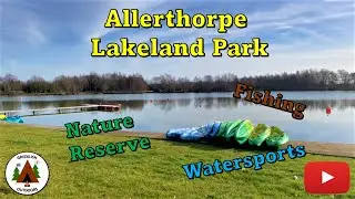 Allerthorpe Lakeland park in the East Riding of Yorkshire, England