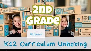 K12 Online Public School Unboxing 2nd Grade Curriculum | Online School Routines 2020
