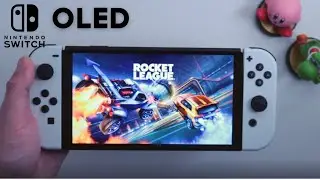 HUGE COMEBACK ! Rocket League HANDHELD 60 FPS Nintendo Switch OLED Gameplay
